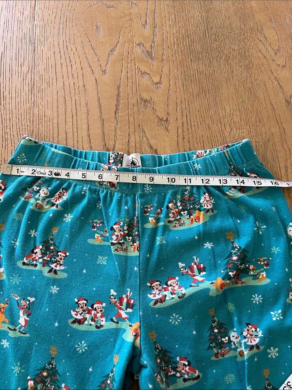 Women’s Disney Christmas Pajama Set Featuring Mickey Mouse and Friends! - Picture 6 of 6